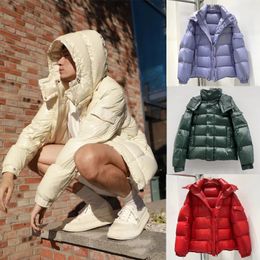 Puffer jacket mens down parka winter coat designer short jacket hooded windbreaker coats Luxury Brand Hooded Windproof Thickened Warm Clothing Casual Outdoor S - 4XL