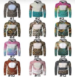 Whole Sublimation Bleached hoodies Party Supplies Heat Transfer Blank Bleach Shirt fully Polyester US Sizes for Men Women8479066