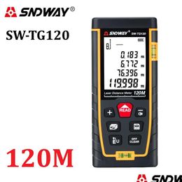 Other Measuring Analysing Instruments Wholesale Sndway Laser Distance Meter 40M 60M 80M 100M Rangefinder Trena Tape Range Finder Build Dhes7