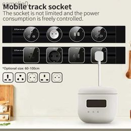 Power Cable Plug T I Power Track Socket Home Appliances Electric Plug Adapter Highquality Outlet UK US AU EU Standard Wall Sockets With UsbL23112