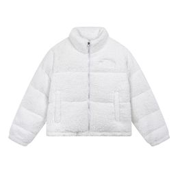 the Puffer Jacket Women Winter Cell Fleece Jackets Outerwear Stand Collar Parka Down Coats Womens Warm Thickened Lamb 902