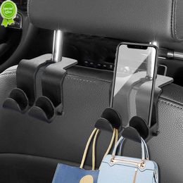 Car Seat Headrest Hook Storage Hanger Car Vehicle Back Seat Organiser Holder for Bag Handbag Purse Clothes Coats