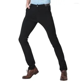 Men's Pants 2023 Arrival High Quality Casual Men Smart Black Trousers Plus-size 1555