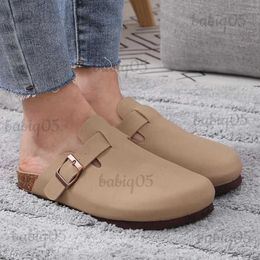 Slippers Shevalues Boston Clogs Slippers For Women Men Soft Footbed Clogs Slides With Arch Support Fashion Beach Shoes Outdoor Men Mules T231125