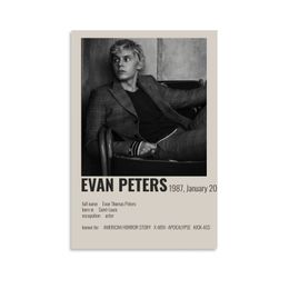 Panel Hanging Posters Vertical EVAN PETERS Wall Art Canvas Doth Posters