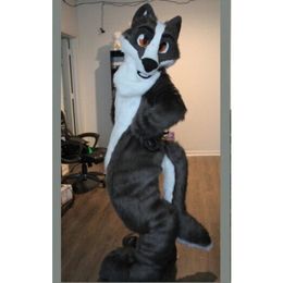 Husky Dog Fur Mascot Furry Fox Wolf Halloween Carnival Fancy Party Role-playing Event Performance Clothing