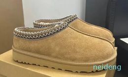 Designer clássico ultra mini botas plataforma de neve mulheres homens pele de carneiro tasman tazz castanha areia mostarda semente bege driftwood australiano inverno