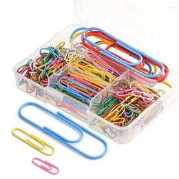Paper Clips With Assorted Colours And Sizes (28 Mm 50 100 Mm)