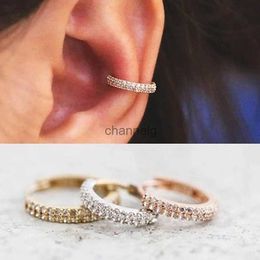Stud 1 Pair/Gold / Rose Gold Color Rhinestone Smalle Small Earring Snug Piercing Cartilage Earring Daith Conch Rook Snug Ear Piercing YQ231125