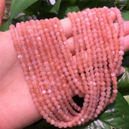 Strand High Quality Natural Peach Moonstone Round Loose Beads DIY Jewellery Making Materials2mm 4mm 6mm 8mm10mm