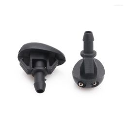 Car Washer 2 Pcs Windshield Sprayer Nozzle Dual Holes For