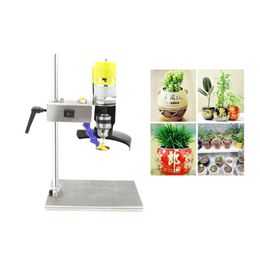 Wine Bottle Electric Cutting Machine DIY Wine Bottle Ceramic Flower Pot Making Grinding Drilling Cut Tools 110V/220V