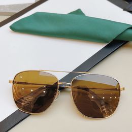 Classic designer sunglasses for men and women metal rimmed sunglasses Myopia Frame driving UV protection unisex retro glasses 041