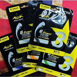 Tennis Rackets Strings Allpha 10Pcs Badminton Racket String 0.7mm High Polymer Multiflament Badminton String Ball Net 24-28 Pounds Shuttlecock Net Men 231124