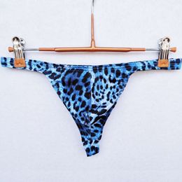 Leopard Print Mens And G Strings Low Rise Brief Hipster Men S Briefs Sexy Thongs Breathable Thong HT