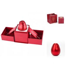 Gift Wrap Paper Excellent Stylish Mini Proposal Ring Box Red Jewelry Compact Wadding FavorsGift