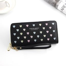 Wallets MONNET CAUTHY Arrival Purse Large Capacity Multi-card Slot Wallet Pink Red Green Blue Long