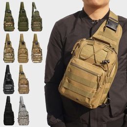 Outdoor Bags Hiking Trekking Backpack Sports Climbing Shoulder Bags Tactical Camping Hunting Daypack Fishing Outdoor Military Shoulder Bag 231124