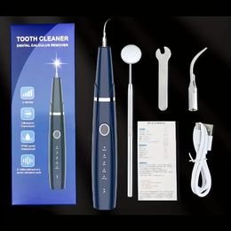 Brighten Your Smile Instantly - Ultrasonic Portable Electric Teeth Dental Scaler & Whitening Kit