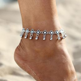 Anklets Vintage Metal Beach Anklet For Women Bell Pendant Ankle Bracelet Barefoot Leg Jewellery Chain GiftsAnklets Kirk22