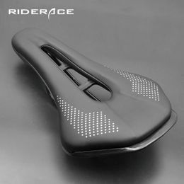 Bike Saddles Bicycle Saddle Seat Road Steel Rails Mountain Cushion For Men Skidproof Carretera Soft PU Leather MTB Cycling 230425