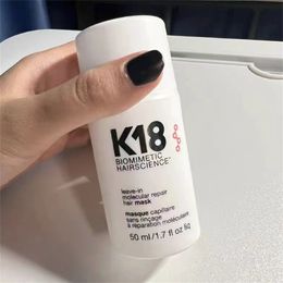 K18 Leave-in Molecular Repair Hair Mask 50ml Treatment to Repair Damaged Hair 4 Minutes to Reverse Damage after Bleach Fast Ship