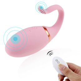 Usb Charging Wireless Remote Control Jumping Egg Couple Fun Touch Fish Tail Tadpole