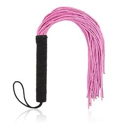 Adult Toys Sexyshop Fetish Nylon Rope Femdom Whip Sex Equipment Spanking Adult Goods Cosplay Erotic Games Flogger Flirting Toys For Two 18 230426