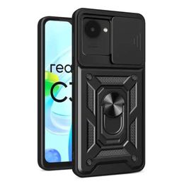 Ring Holder PC TPU Shockproof Realme 9i for Oppo A36 A96 Case