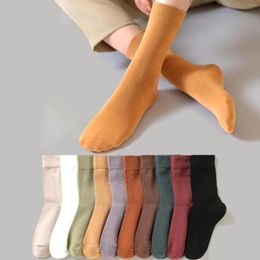 Women Socks Running With Wide Foot 10PCS Fashion Cotton Autumn And Winter Sweat Absorbent Breathable Thin Work Men