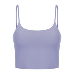 LL Slim strap Beauty Back Sports bra Low impact Yoga Pilates sports underwear Fitness Yoga top