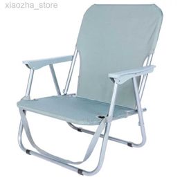 Camp Furniture SUGIFT Beach Foldable Adults 600D Portable Oxford Fabric Heavy Duty Lawn Chairs Grey Beach Chair