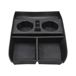 Car Organiser Enhance Your Driving Experience With This ABS Black Armrest Console Central Storage Box For Palisade Space Saving