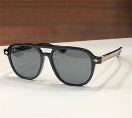 New fashion design pilot sunglasses 8167 retro shape acetate frame generous and popular style high end uv400 protection eyewear
