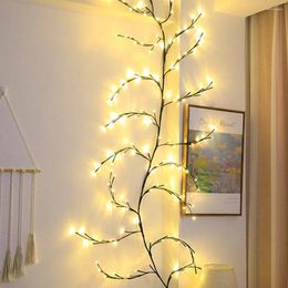 Strings Branch Lights Cosy Atmosphere Quick And Easy Installation Flexible Sturdy Vine Lighted Tree