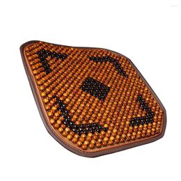 Car Seat Covers Refreshing Auto Cushion Sit Pad Summer Cover Automotive Wooden Bead