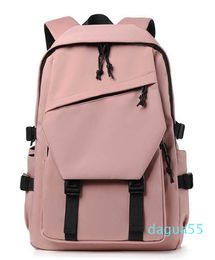 Autumn Winter Load Reducing Schoolbag Male Female College Students Large Capacity Nylon Computer Backpack Waterproof