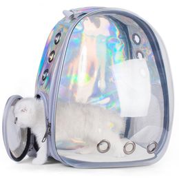 Strollers Astronaut Outdoor Portable Carrying Transparent Pet travel Bag Breathable Space Capsule Carrier Cat backpack For Small Cat Dog