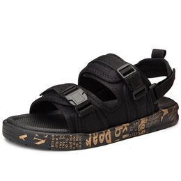 High Quality Summer Roman sandals men's leisure sports sneakers non-slip Vietnam soft-soled beach shoes men outdoor walking 425567001-124