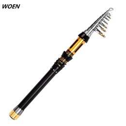 WOEN subnode Sea pole 1.5 M / 3 M superhard carbon Sea fishing distance throwing rod