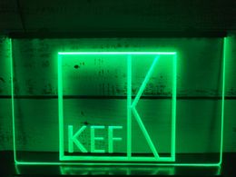 KEF Home Audio Theater LED Wall Decor Light Up Neon Sign Bedroom Bar Party Christmas Wedding