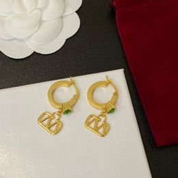 5 styles studs earing hoop 18k gold plated hoop earrings party jewlry earrings 3 colours exquisite Jewellery valentine day Earrings set gift