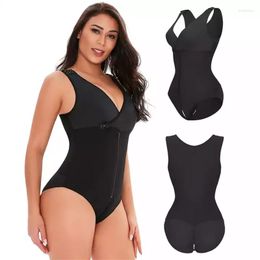 Women's Shapers Adjustable Breastfeeding Deep V-neck Shapewear Abdomen Tummy Control Tops Bodysuit Body Sculpting Clothing Bodi Shaper