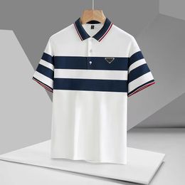 Designer polo shirt Mens Basic Business Polos Designer T-shirt Fashion French Brand Mens T-shirt Embroidered Arm Badge Letter Emblem Polo Shirt Short Sleeve RTCJ