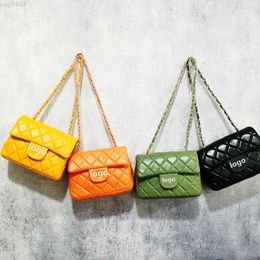 the Latest Top Designer Bag Shop Wholesale and Retail Chain Small Fragrant Style Shoulder Sheep Square Fat Diamond Grid Storage