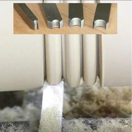 Woodworking Gouges Woodturning Hollowing Tools High-Speed Steel Drum Bead Round Knife Hardwood Turning Tool