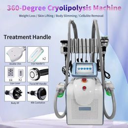 Cryolipolysis Machines Cryo Fat Freezing Body Slimming Machine 5 Handles Criolipolisis Vacuum Therapy Cavitation Loss Weight160