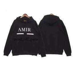 Amri Hoodie Mens Women Designers Hoodies Hoodys Winter Warm Man Clothing Black Tops Long Sleeve Pullover Amris Cottons Clothes Tracksuits 403