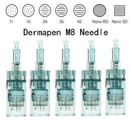 Tattoo Needles Agujas Microneedling Ultima M8 cartridge needle Professional Pen Wireless Derma Auto microneedles 230425