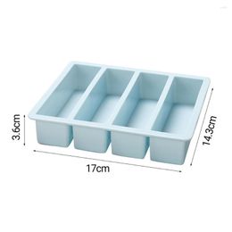 Baking Moulds Ice Mould Wear-resistant Washable Stackable 4 Grids Long Whiskey Cocktail Cube Chocolate Maker Tray Safe